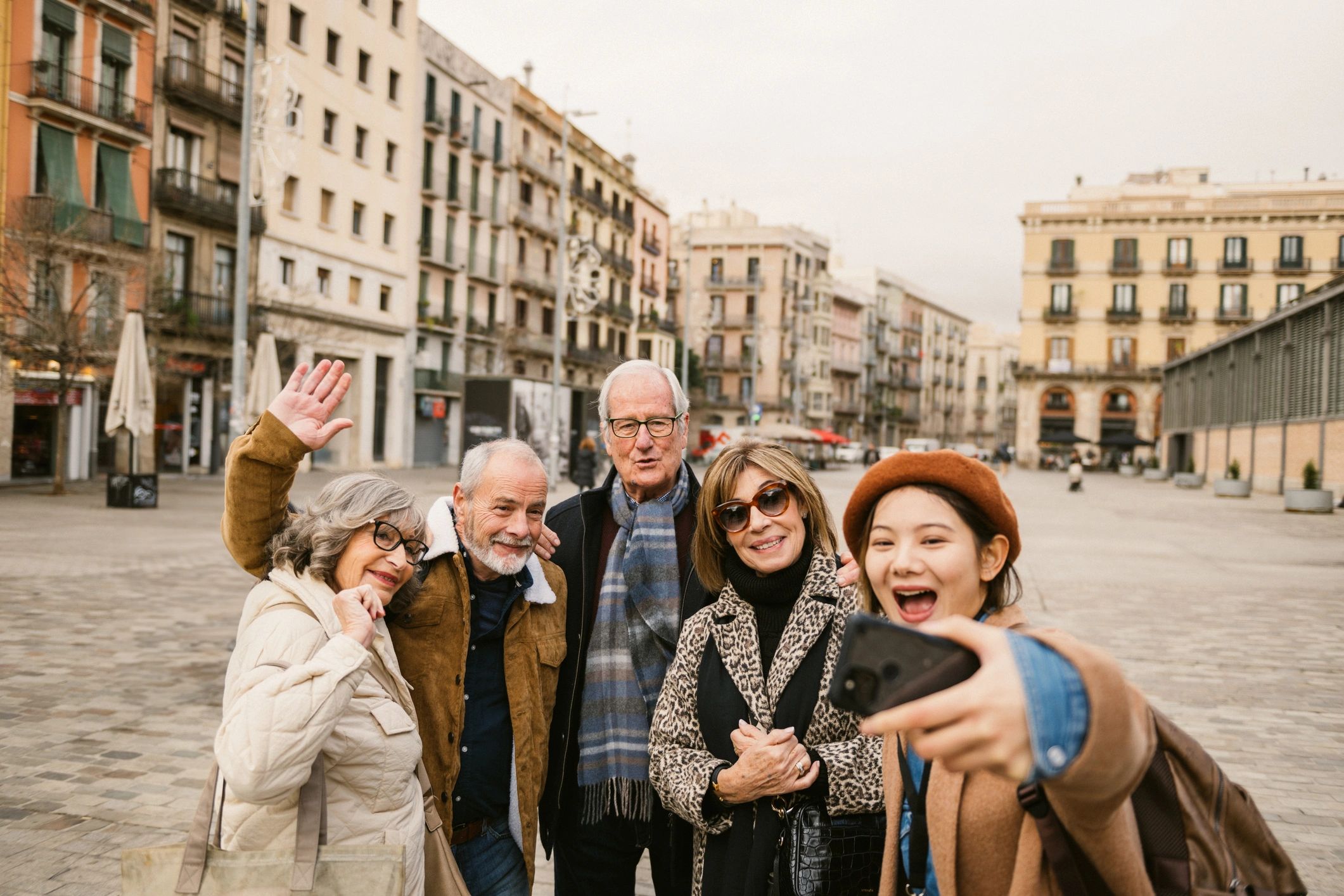 Group travel leadership moment representing partnership growth